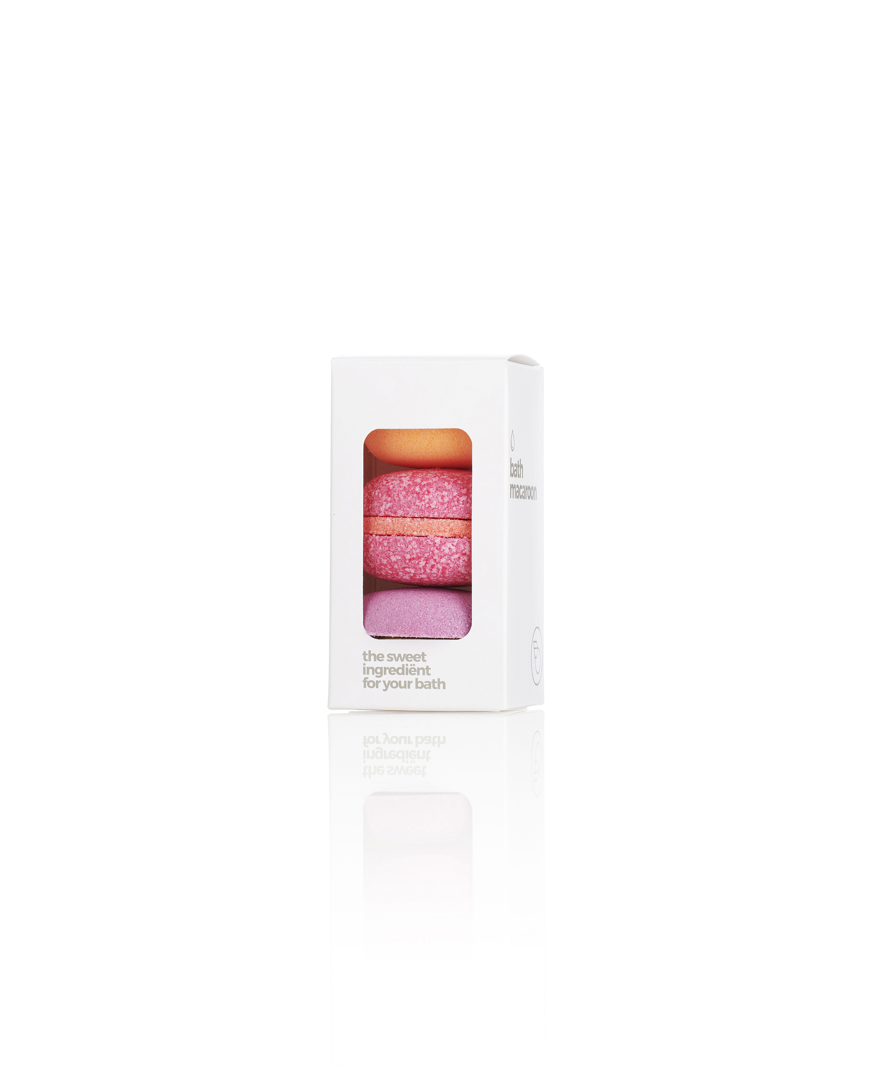 coffret cadeau 3 macarons de bain 