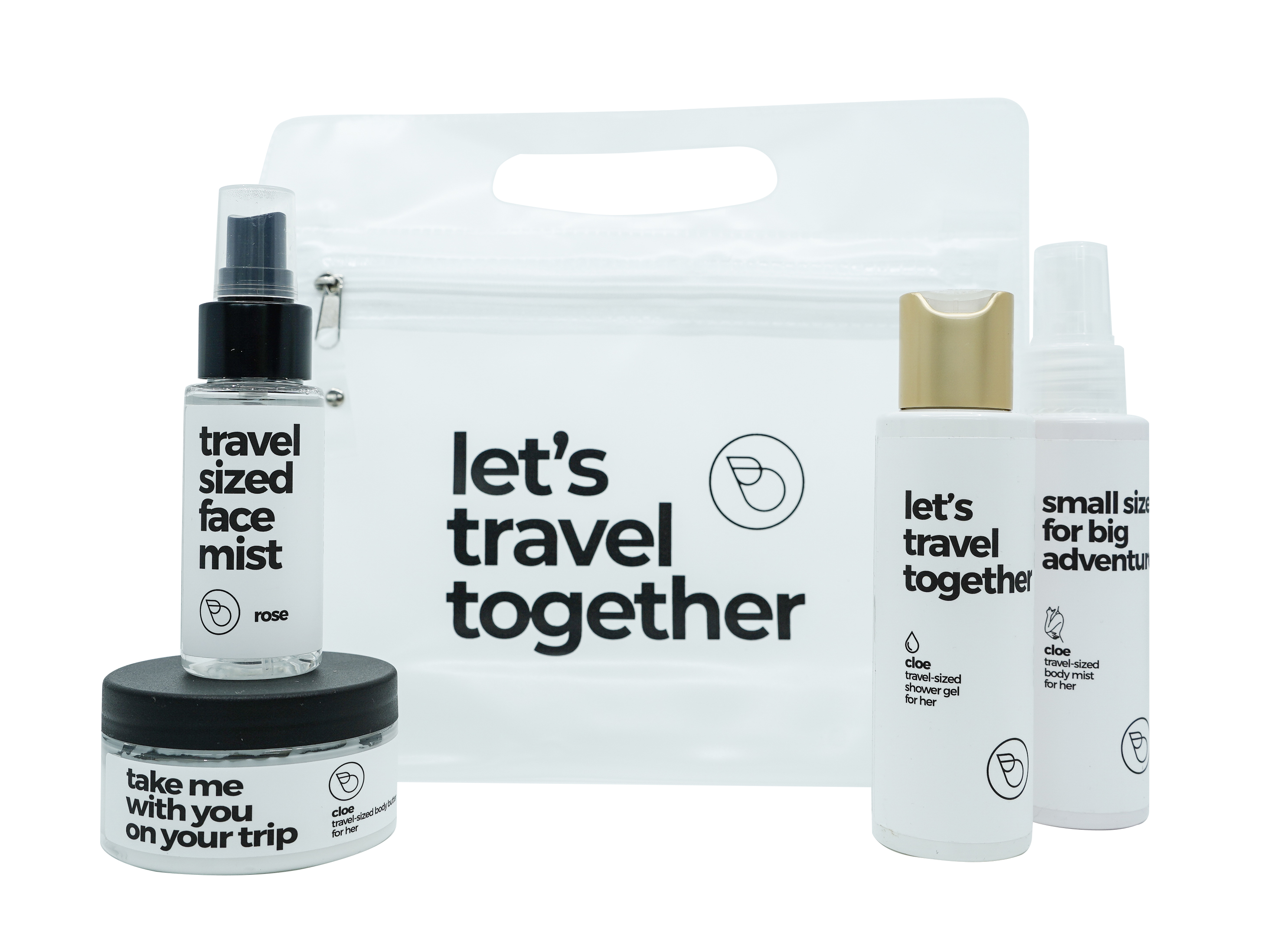 TRAVELPACKAGE 100ML CLOE 