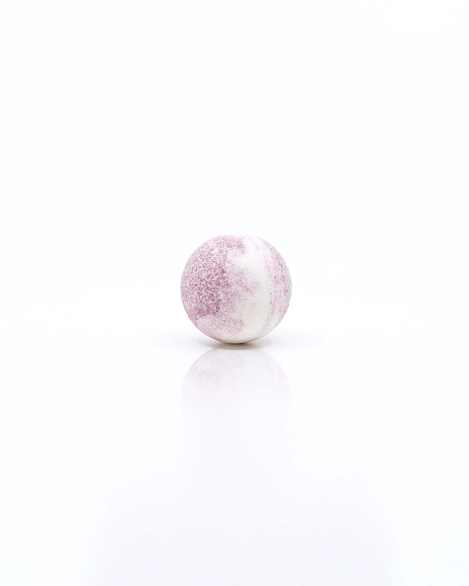 boule de bain pivoine rose