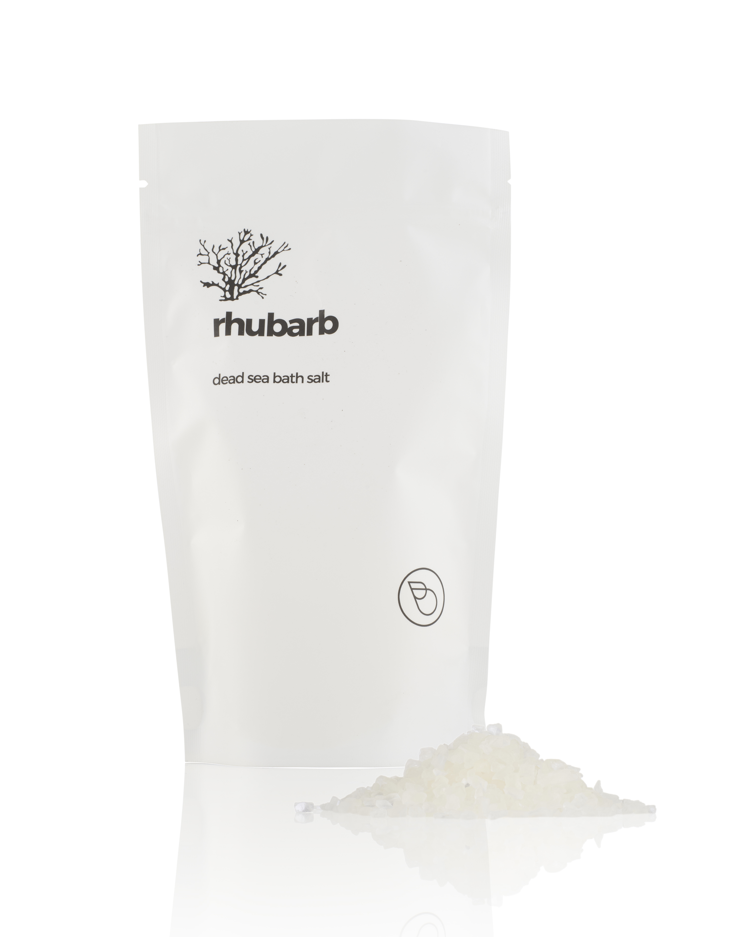 Rhubarb Dead Sea bath salts