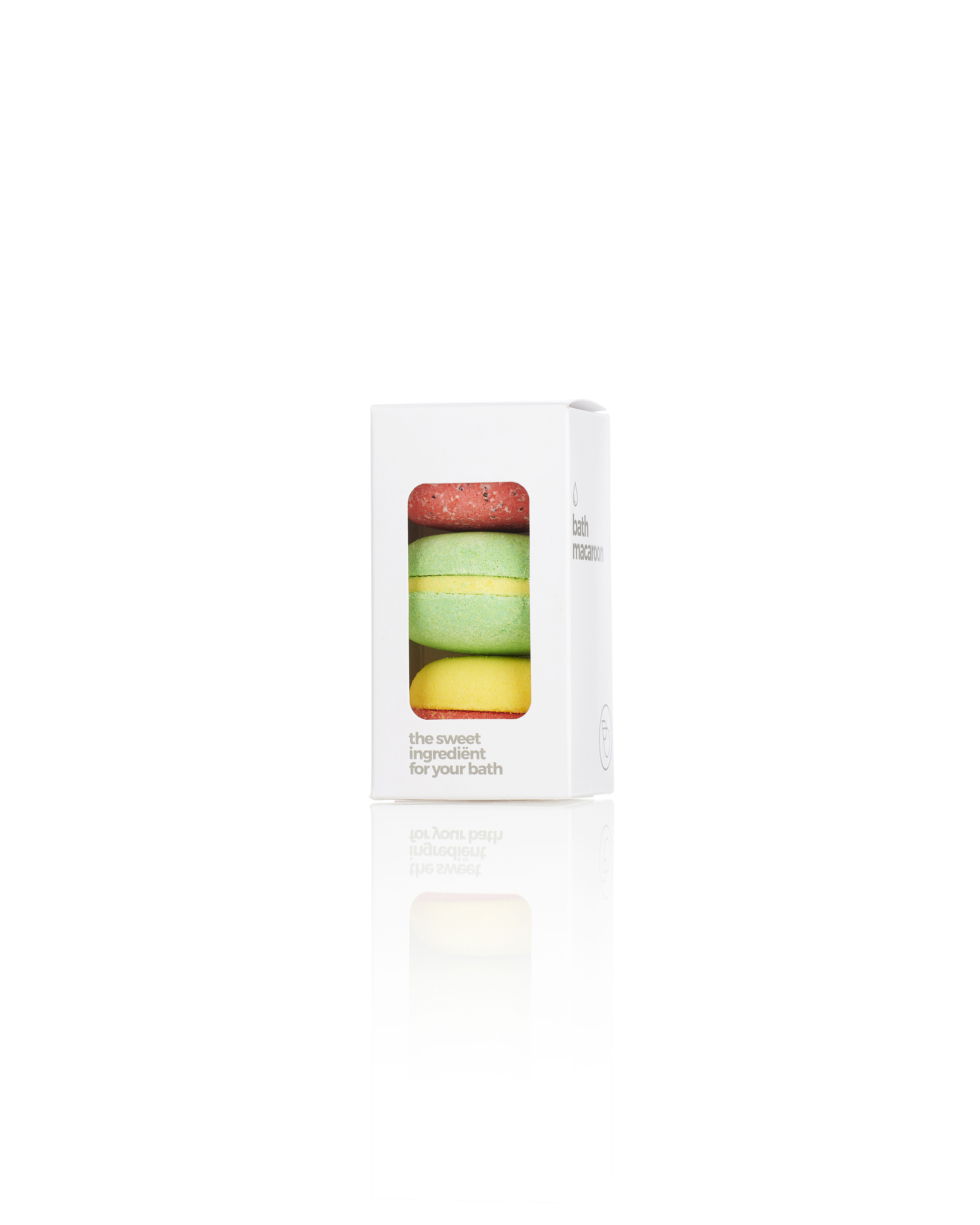 coffret cadeau 3 macarons de bain 