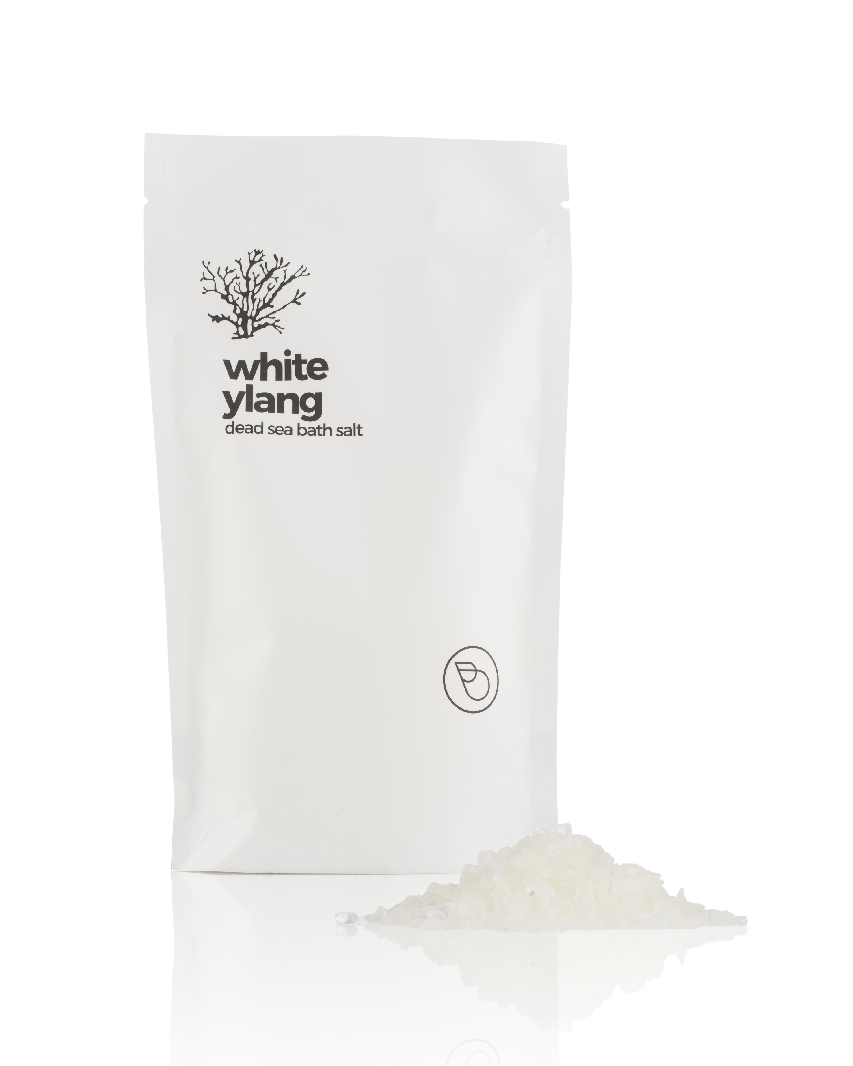 White ylang ylang Dead Sea bath salts